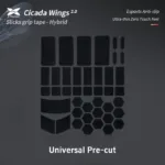 X-Raypad Cicada Wings V2 Slicks Universal Pre-cut Tacky Mouse Grip