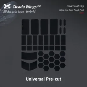 X-Raypad Cicada Wings V2 Slicks Universal Pre-cut Tacky Mouse Grip