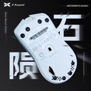 X-Raypad Meteorite Glass Mouse Skates – Universal DIY Dots – infinite life