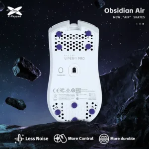 X-Raypad Obsidian Air DIY Mouse Skates Universal Dots-Quiet & Control